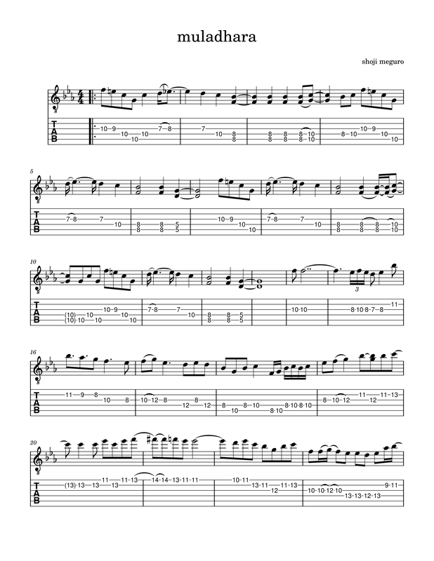 sheet music 1